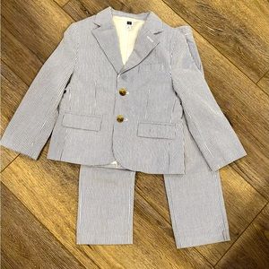 Janie and jack seersucker suit
